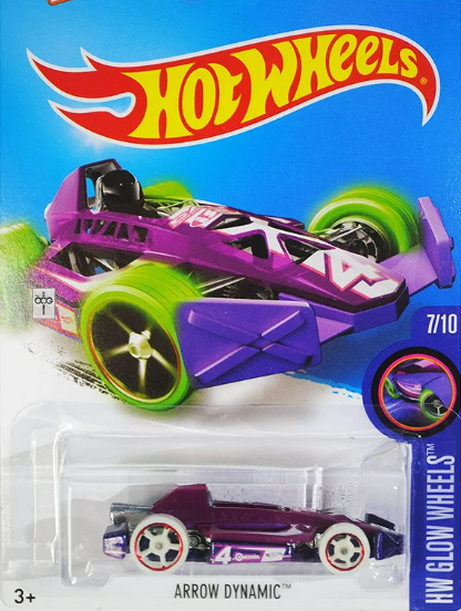 Hot Wheels Purple Arrow Dynamic 7/10