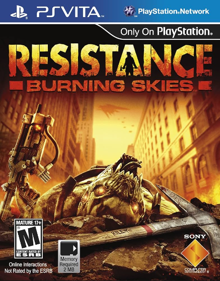 Resistance Burning Skies PSVita