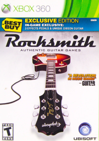 Rocksmith Best Buy Exclusive Editon Xbox 360