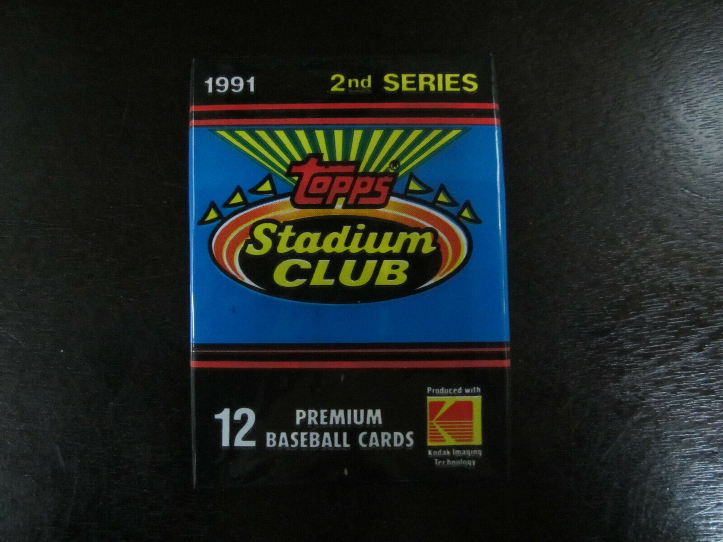 1991 2nd Series Topps Stadium Club Baseball Pack