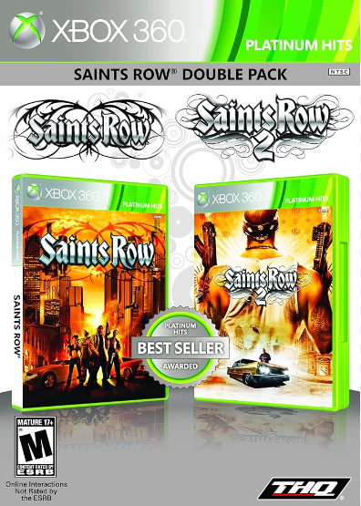 Saints Row Double Pack Platinum Hits Xbox 360