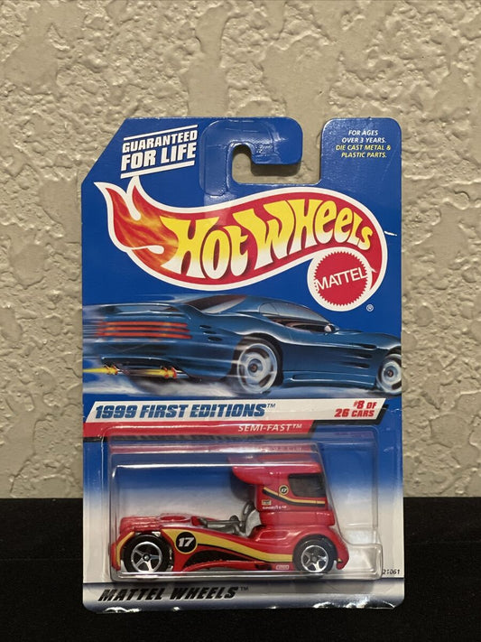 Hot Wheels 1999 First Editions Semi-Fast