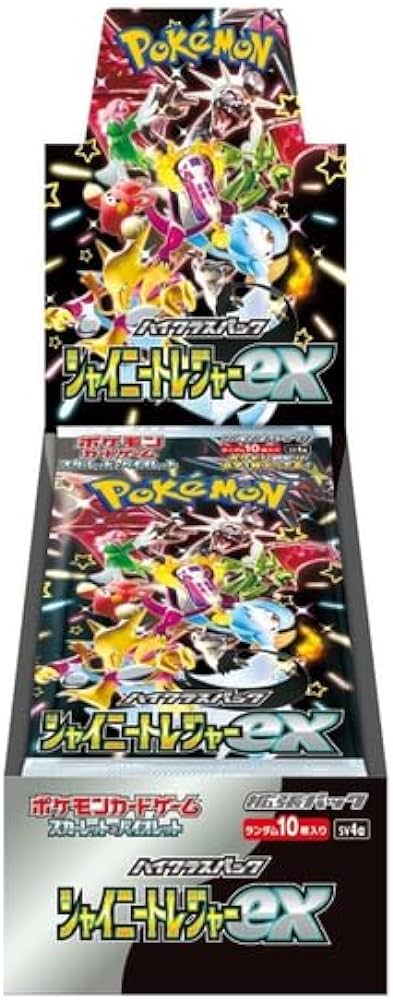 sv4a Japanese Pokemon Shiny Treasures Booster Box