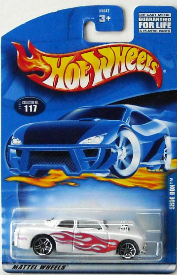 Hot Wheels Shoe Box #117 (White)