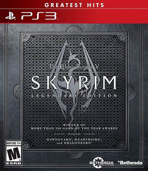 The Elder Scrolls V Skyrim Legendary Edition Greatest Hits PS3