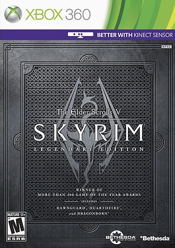 The Elder Scrolls V Skyrim Legendary Edition Xbox 360