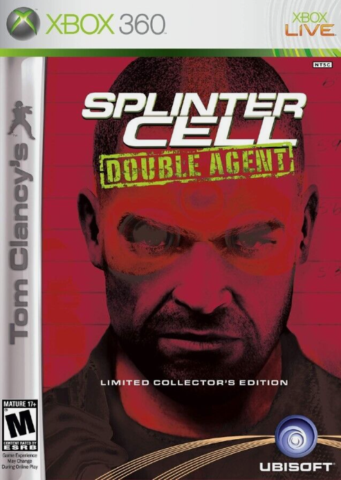 Tom Clancy's Splinter Cell Double Agent Limited Collector's Edition 360