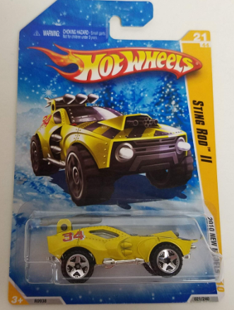 Hot Wheels Yellow Sting Rod 2