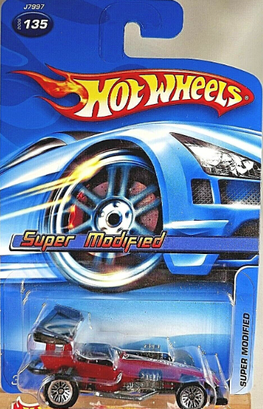 Hot Wheels Red Super Modified #135