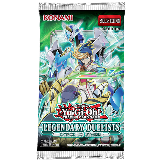 Legendary Duelists Synchro Storm Booster Pack Legendary Duelists Synchro Storm Booster Pack