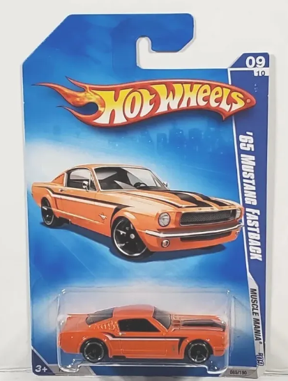 Hot Wheels '65 Mustang Fastback Muscle Mania