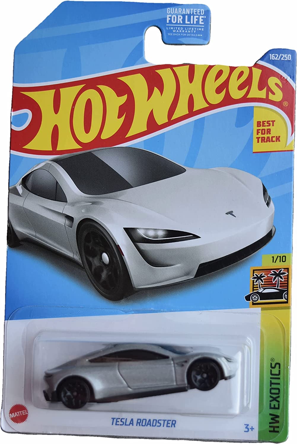 Hot Wheels HW Exotics Tesla Roadster 1/10