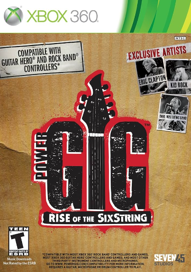 Power Gig Rise of the Six String Xbox 360