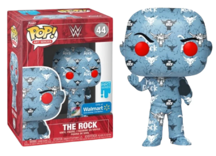 WWE The Rock #44 Art Series Walmart Exclusive