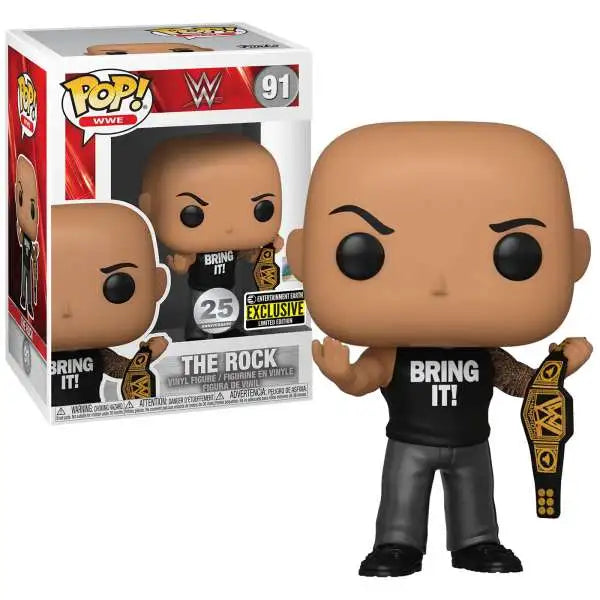 WWE The Rock Entertainment Earth Exclusive #91