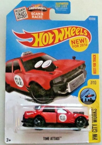 Hot Wheels Red Time Attaxi 7/10