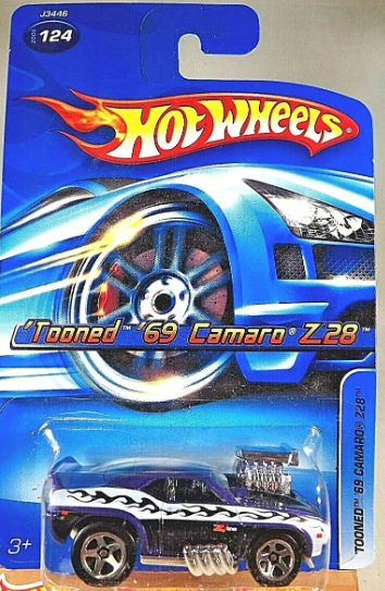 Hot Wheels Purple Tooned '69 Camaro