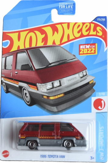 Hot Wheels 1986 Toyota Van