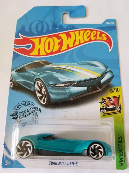 Hot Wheels HW Exotics Twin Mill Gen-E (Blue)