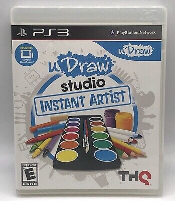 u Draw Studio Instant Artist PS3