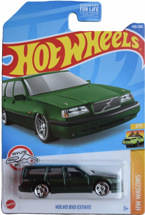 Hot Wheels HW Wagons Volvo 850 Estate