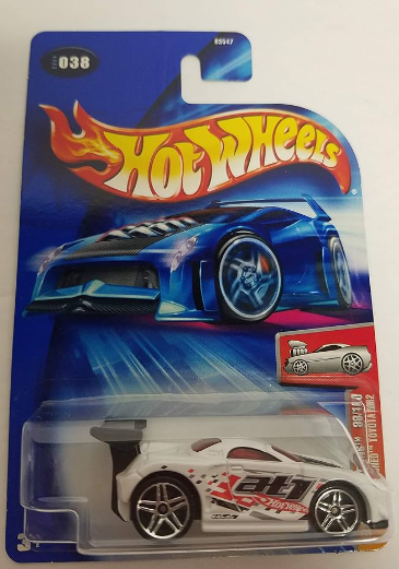 Hot Wheels 2004 First Editons White Tooned Toyota MR2