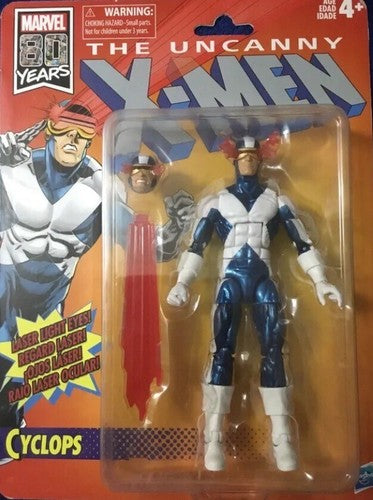 Marvel Legends Retro X-Men CYCLOPS 6” Figure New Marvel 80 Years