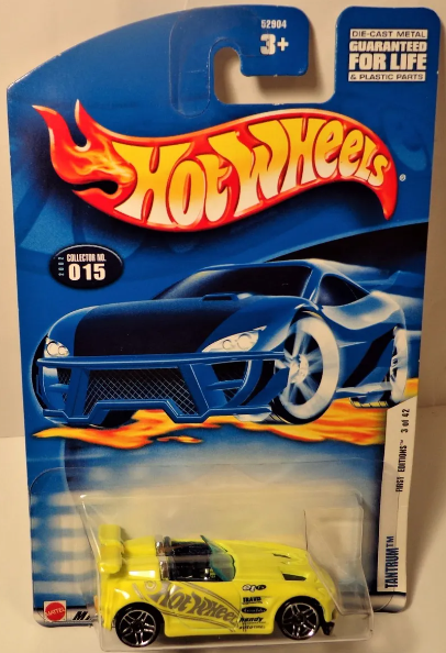 Hot Wheels First Editions Yellow Tantrum