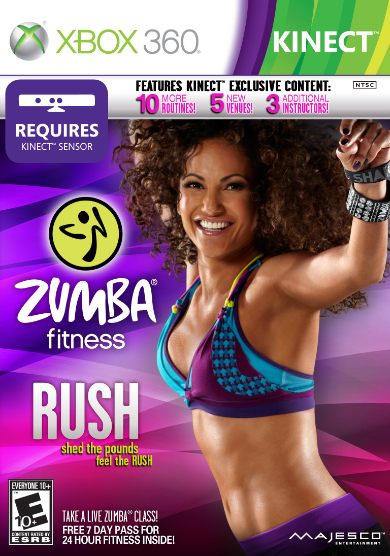 Zumba Fitness Rush Xbox 360